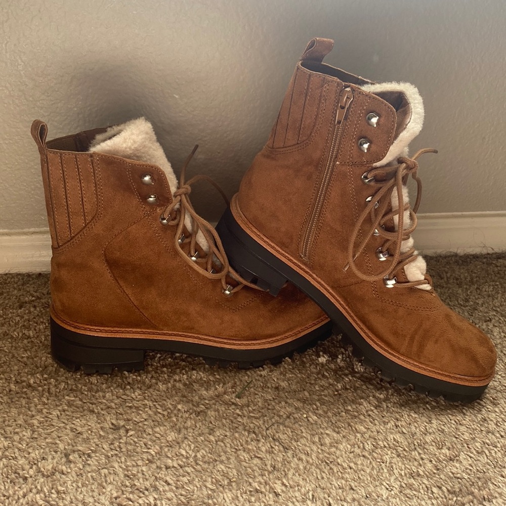 Nine West Brown Suede boots